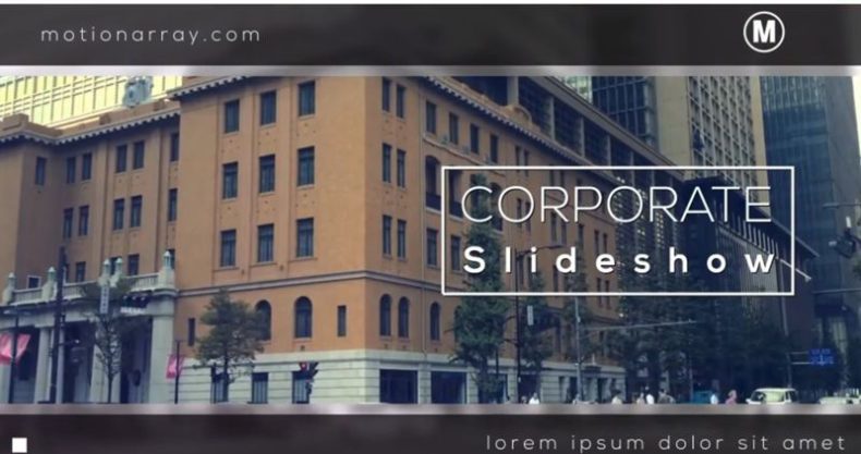 Corporate Slideshow After Effects Templates