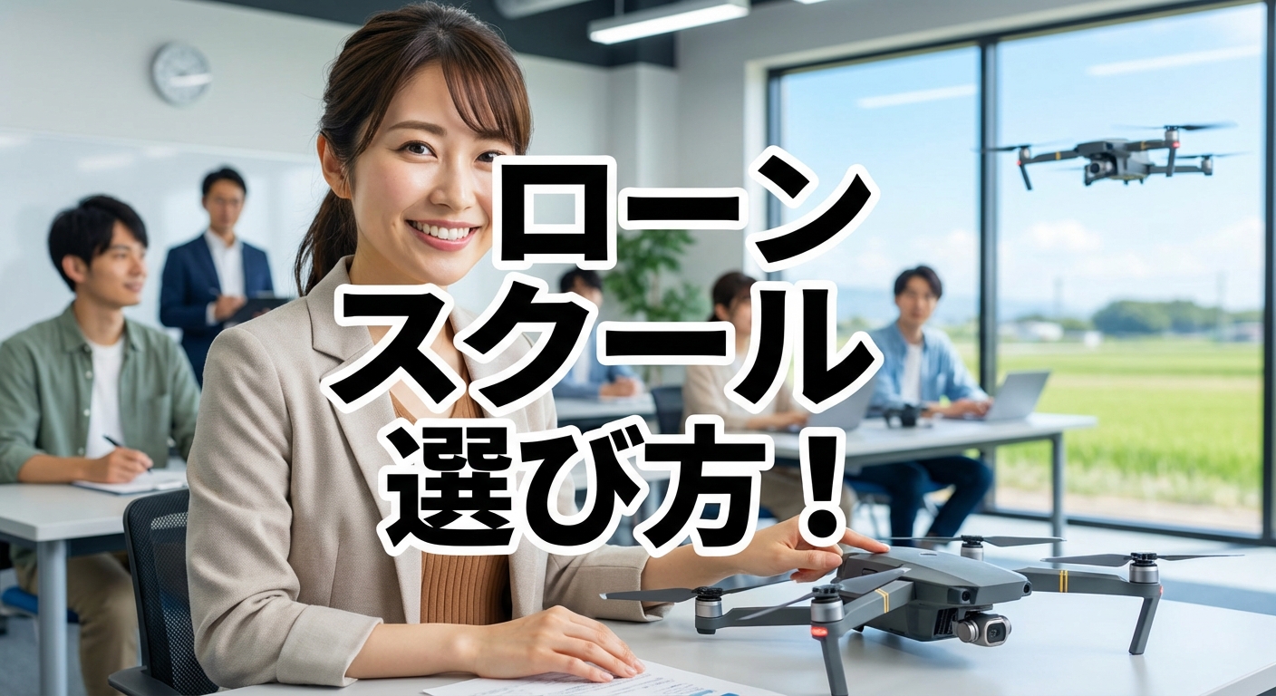 ドローンスクール選び方！料金・資格・仕事まで徹底比較