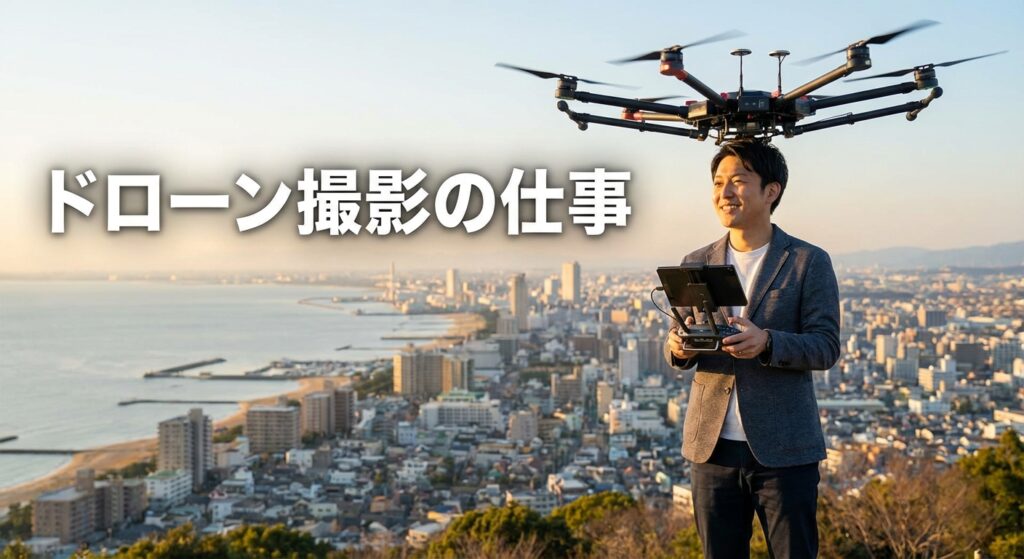 ドローン撮影の仕事の始め方と案件獲得法