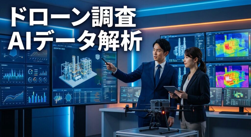 ドローン調査の基本と活用｜原発・AIデータ解析