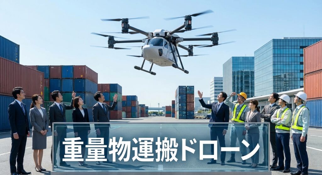 - 重量物運搬ドローンとは？価格・導入・法規制・未来