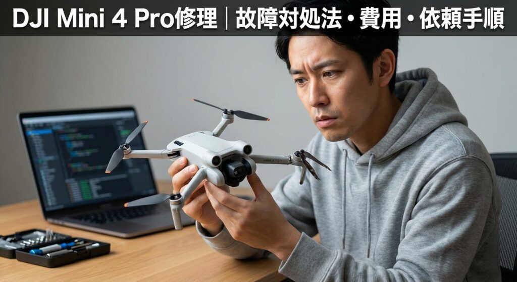 - DJI Mini 4 Pro修理｜故障対処法・費用・依頼手順