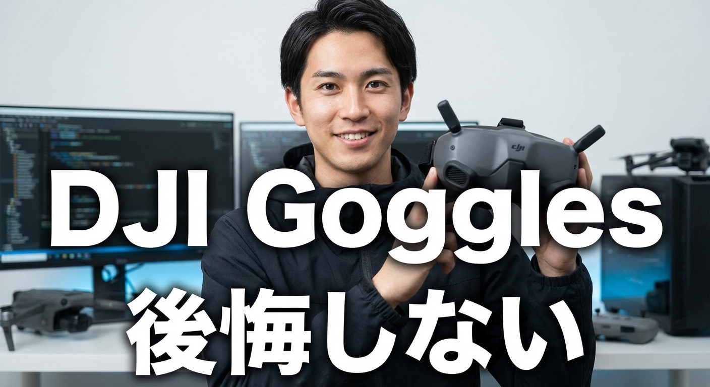 - DJI Goggles選び方・使い方を徹底解説!後悔しない