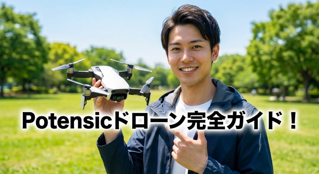 - Potensicドローン完全ガイド！選び方・T25/T50・法規制