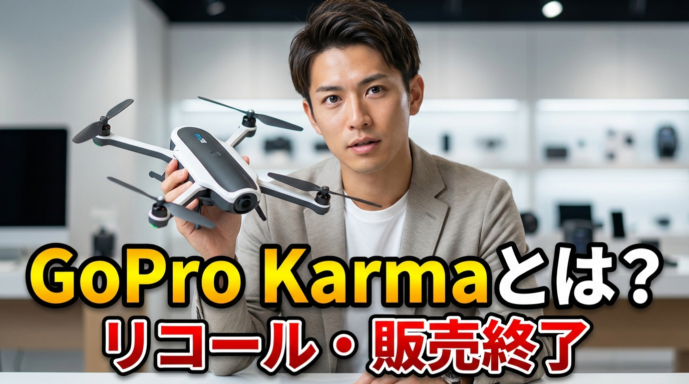 - GoPro Karmaとは?リコール・販売終了の現状を解説