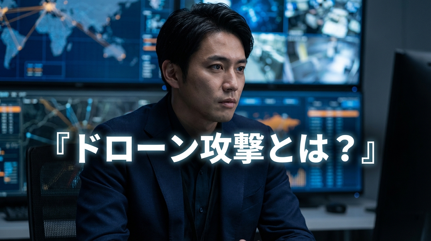 - ドローン攻撃とは?事例・映像と対策を解説