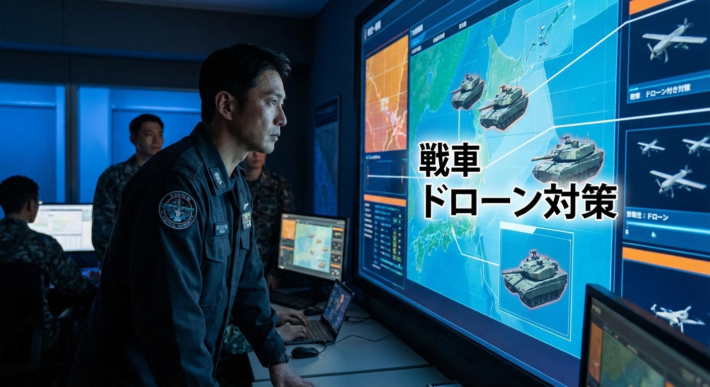 - 戦車 ドローン対策の全体像｜装甲・電子戦・APS解説