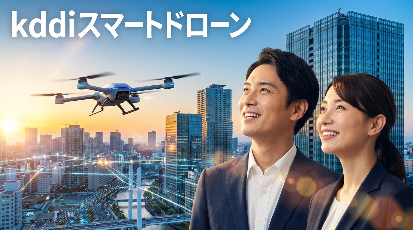 kddiスマートドローンのサービス概要と費用・強みを解説
