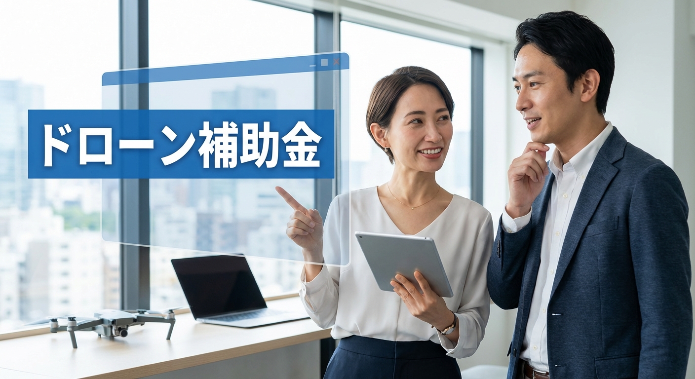 ドローン補助金の種類と選び方 申請のコツも解説