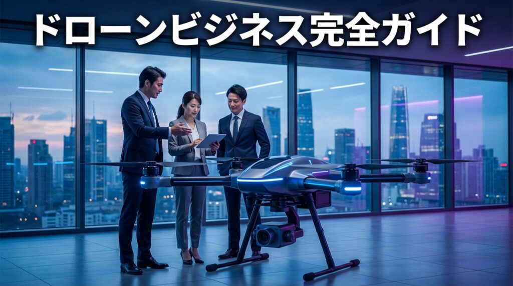ドローンビジネス完全ガイド市場規模と事例参入法
