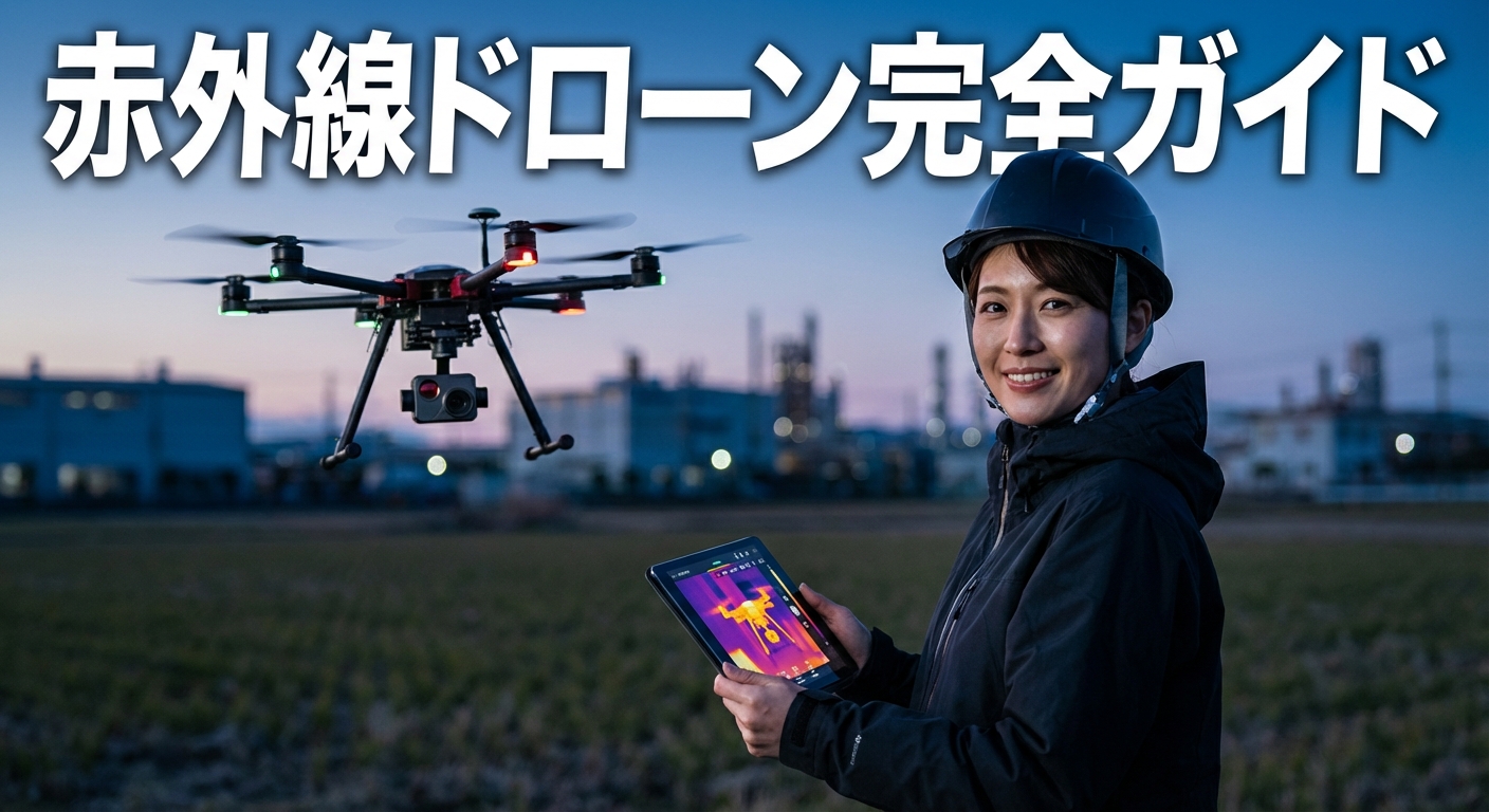 赤外線ドローン完全ガイド｜後付けから選び方・活用法まで