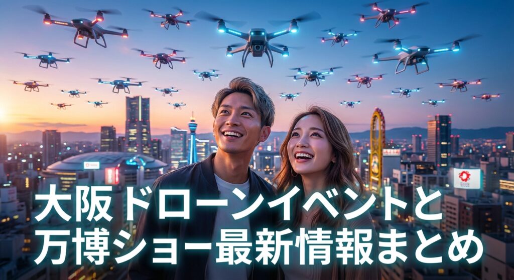 大阪 ドローンイベントと万博ショー最新情報まとめ