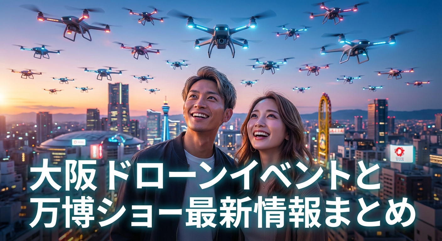 大阪 ドローンイベントと万博ショー最新情報まとめ