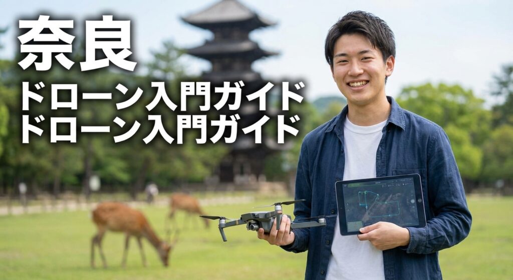 奈良 ドローン入門ガイド飛行ルールと資格取得