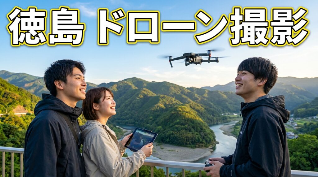 徳島 ドローン撮影の事例と費用相場、業者の選び方