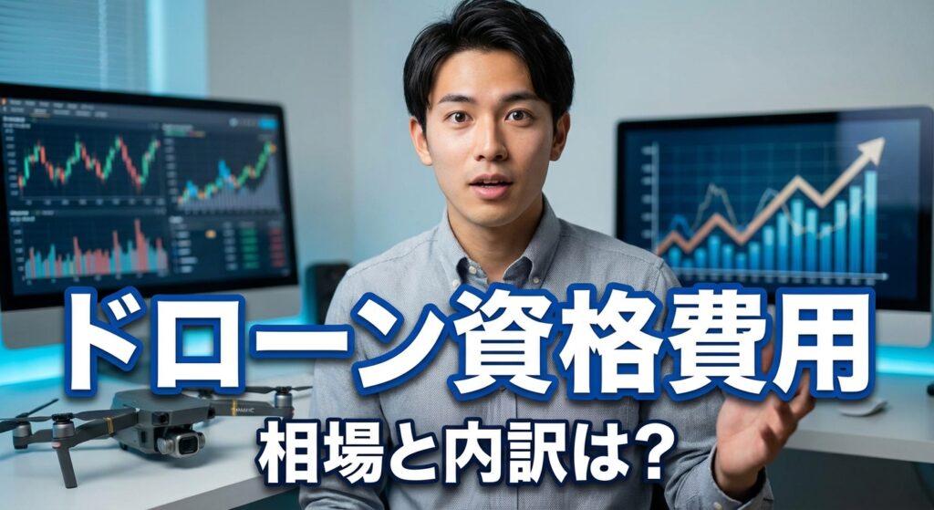 ドローン資格費用の相場と内訳は？国家・民間と求人も解説