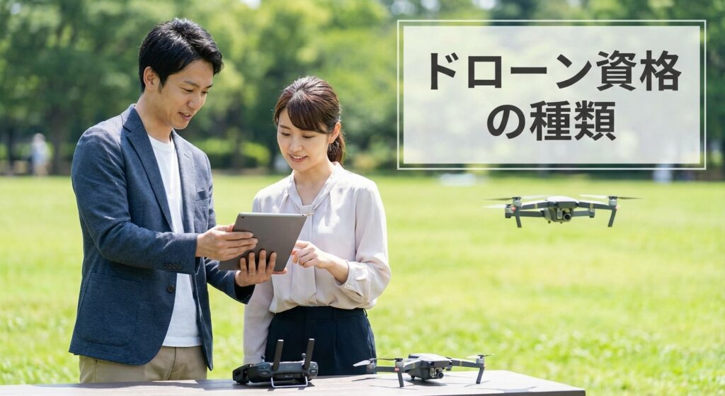ドローン資格の種類を解説｜民間・国家の違いと選び方
