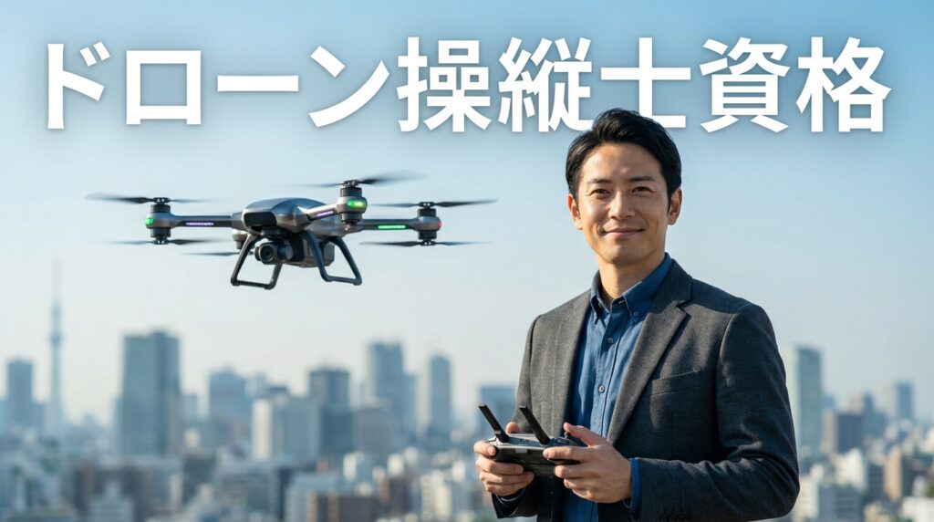 ドローン操縦士資格とは？国家資格の種類と取得法を解説