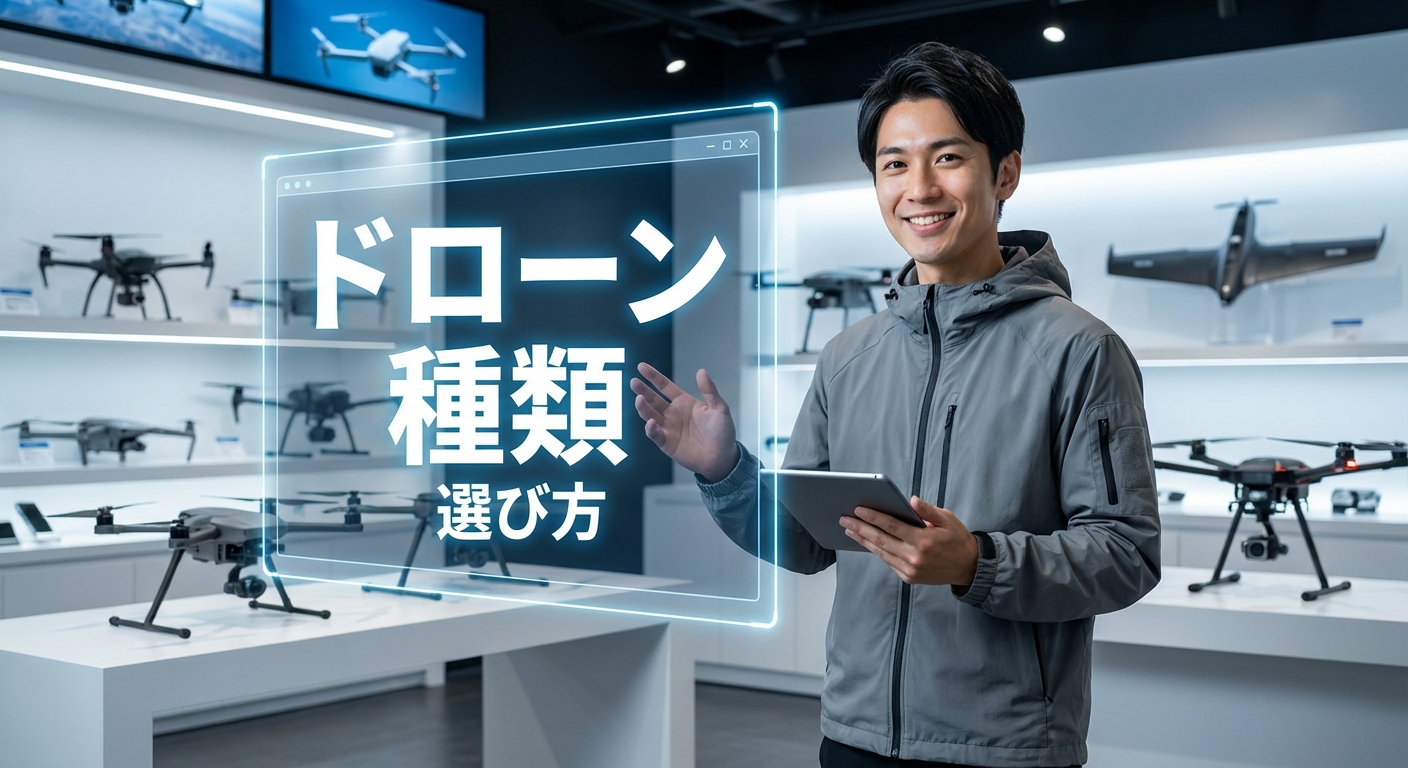 ドローン 種類をサイズ別・目的別に解説と選び方の基準
