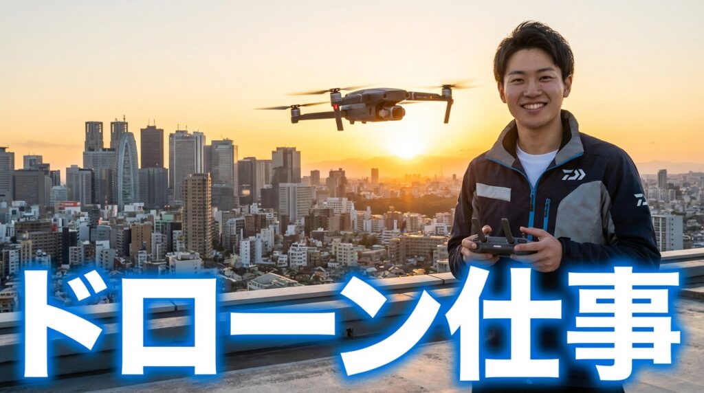 ドローン仕事の種類と年収・資格、探し方まで解説