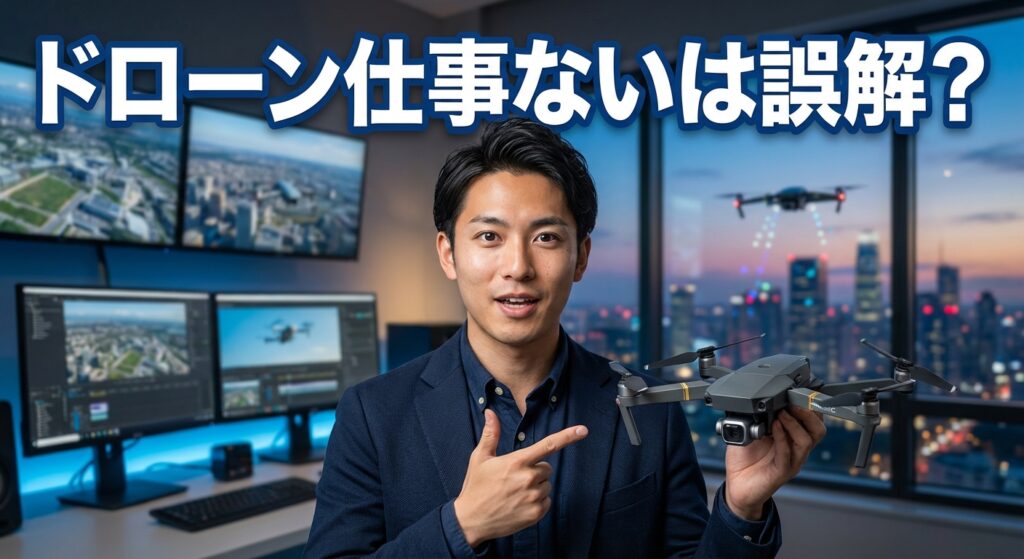 ドローン仕事ないは誤解？給料相場と稼ぐ戦略