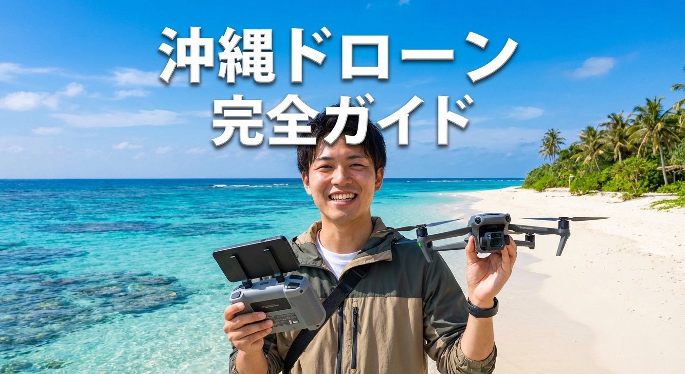 沖縄 ドローン完全ガイド ルールと場所体験依頼