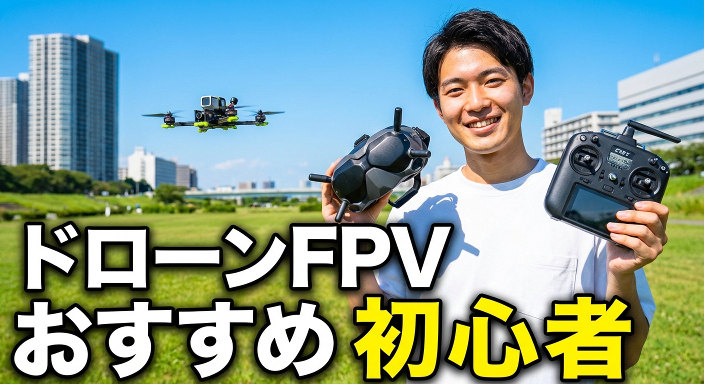ドローンFPVおすすめ初心者の選び方とモデル集
