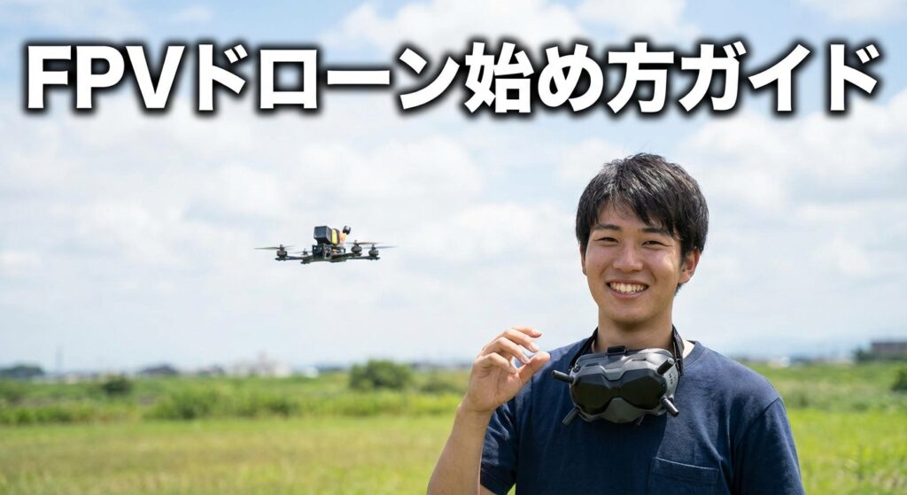 FPVドローン始め方ガイド 機材選びと法律と練習法