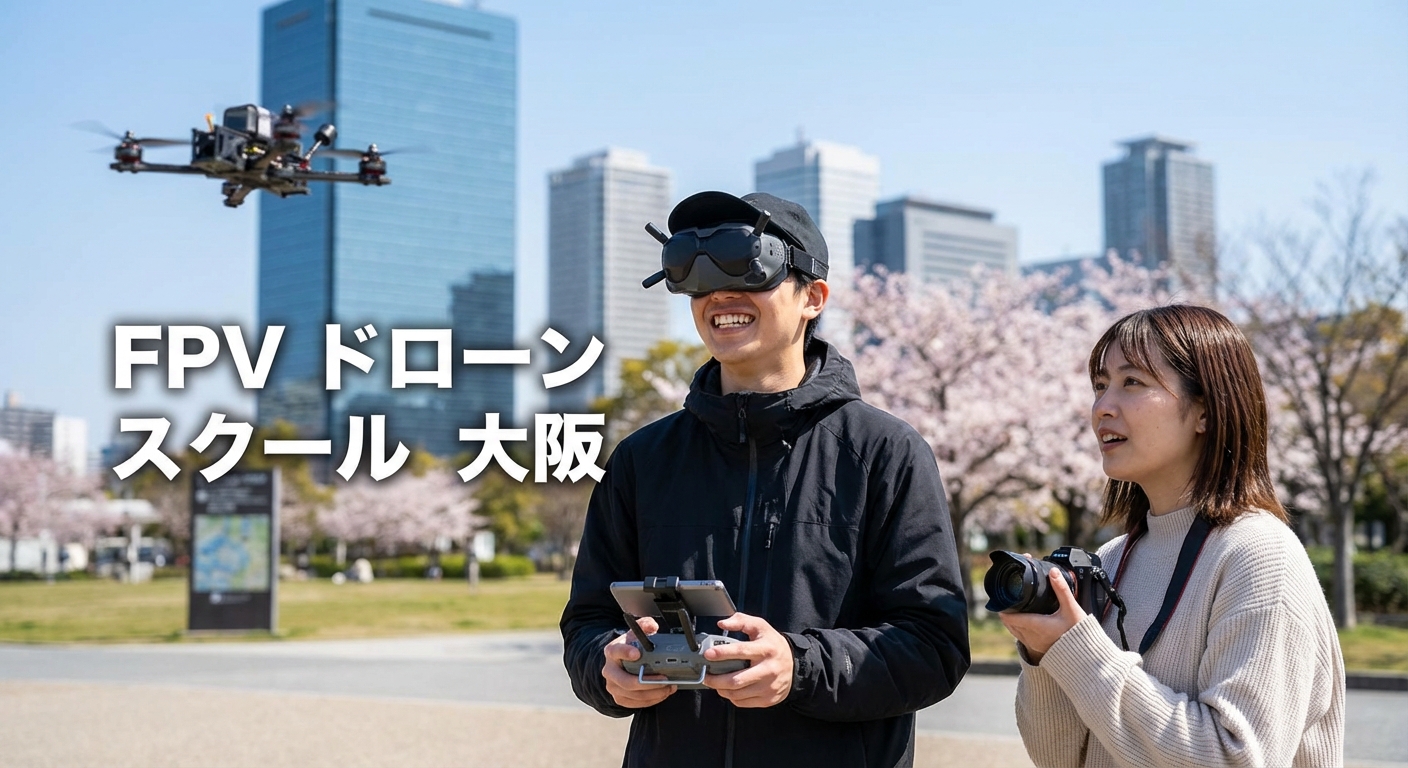 fpv ドローン スクール 大阪の選び方と拠点アクセス料金まとめ