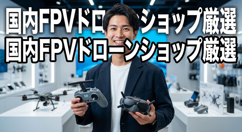 国内FPVドローンショップ厳選と選び方ガイド
