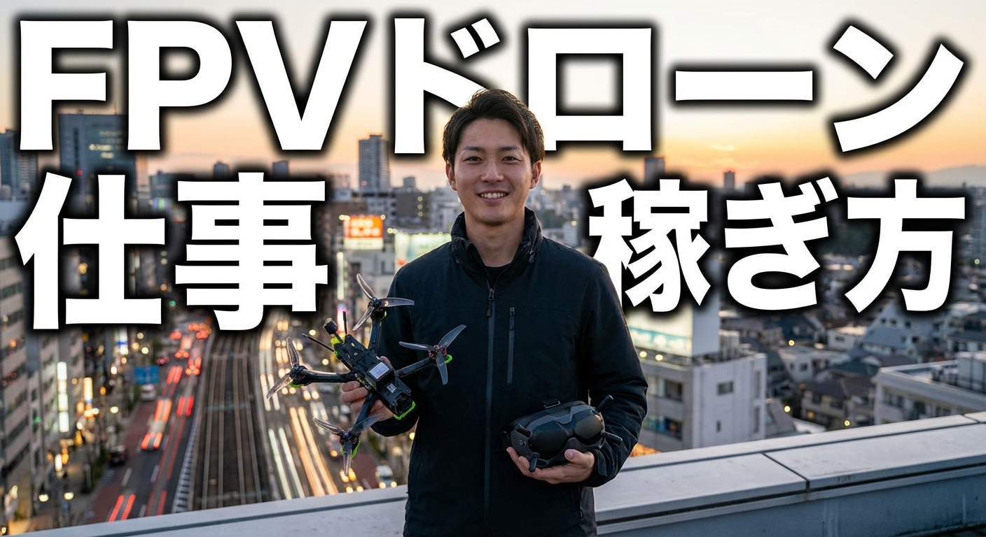 fpv ドローン 仕事の始め方と稼ぎ方単価や資格も解説