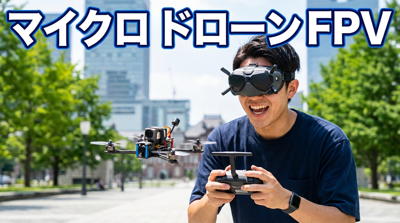 マイクロ ドローン fpvの始め方と選び方必要なものと安全に飛ばすコツ