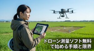 ドローン測量ソフト無料で始める手順と限界