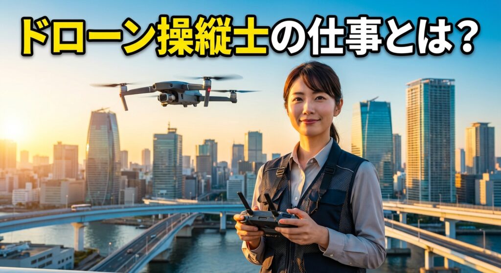 ドローン操縦士の仕事とは？仕事内容・年収・未経験と副業まで
