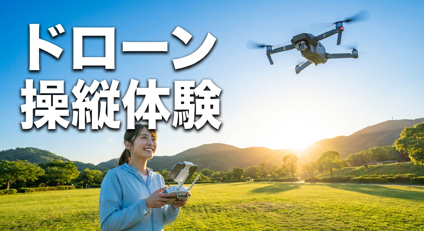 ドローン操縦体験の内容・料金・場所と選び方ガイド