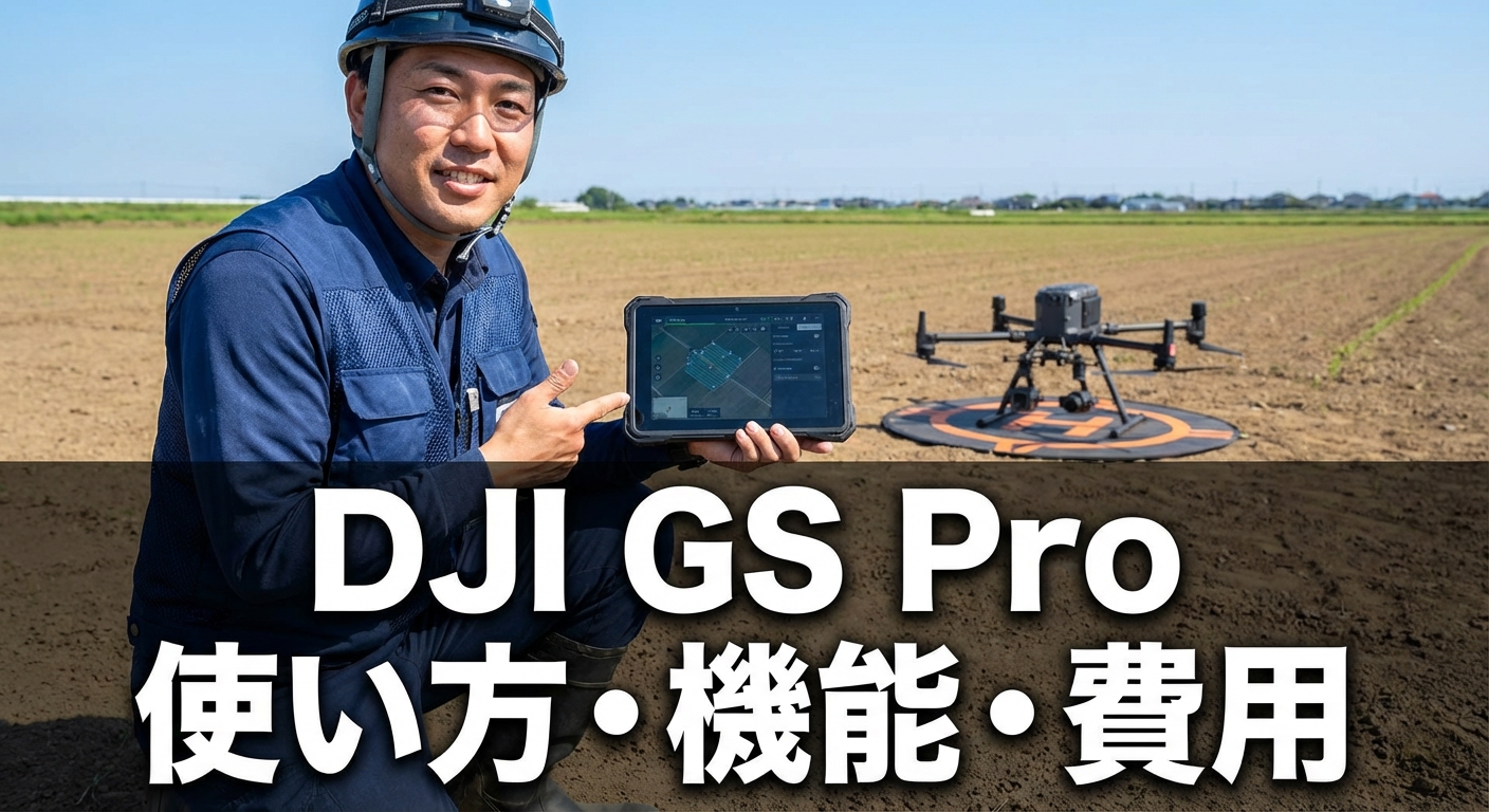 DJI GS Proの使い方と機能導入費用まで解説