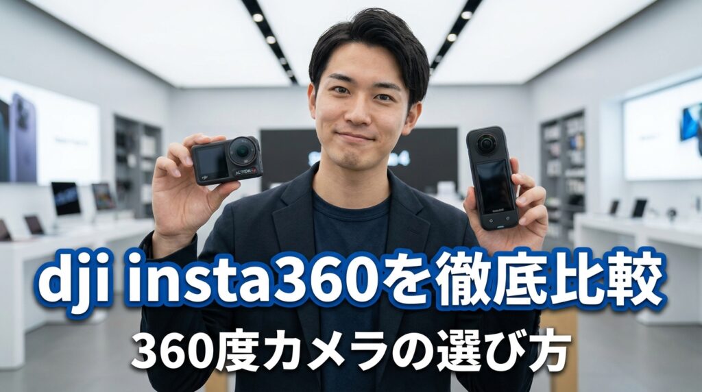 dji insta360を徹底比較 360度カメラの選び方と保証