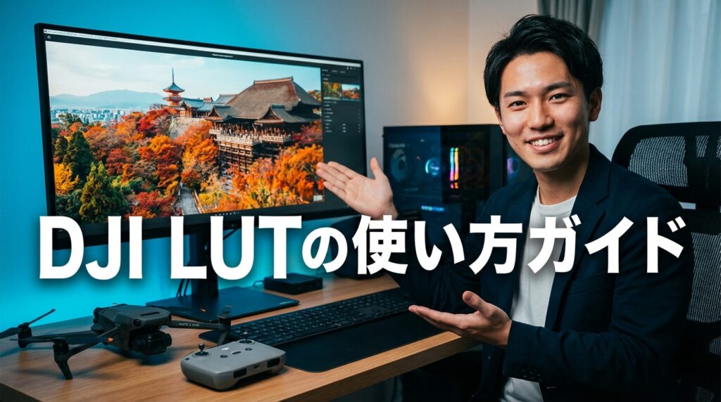 DJI LUTの使い方ガイド｜DLUT入手と適用方法