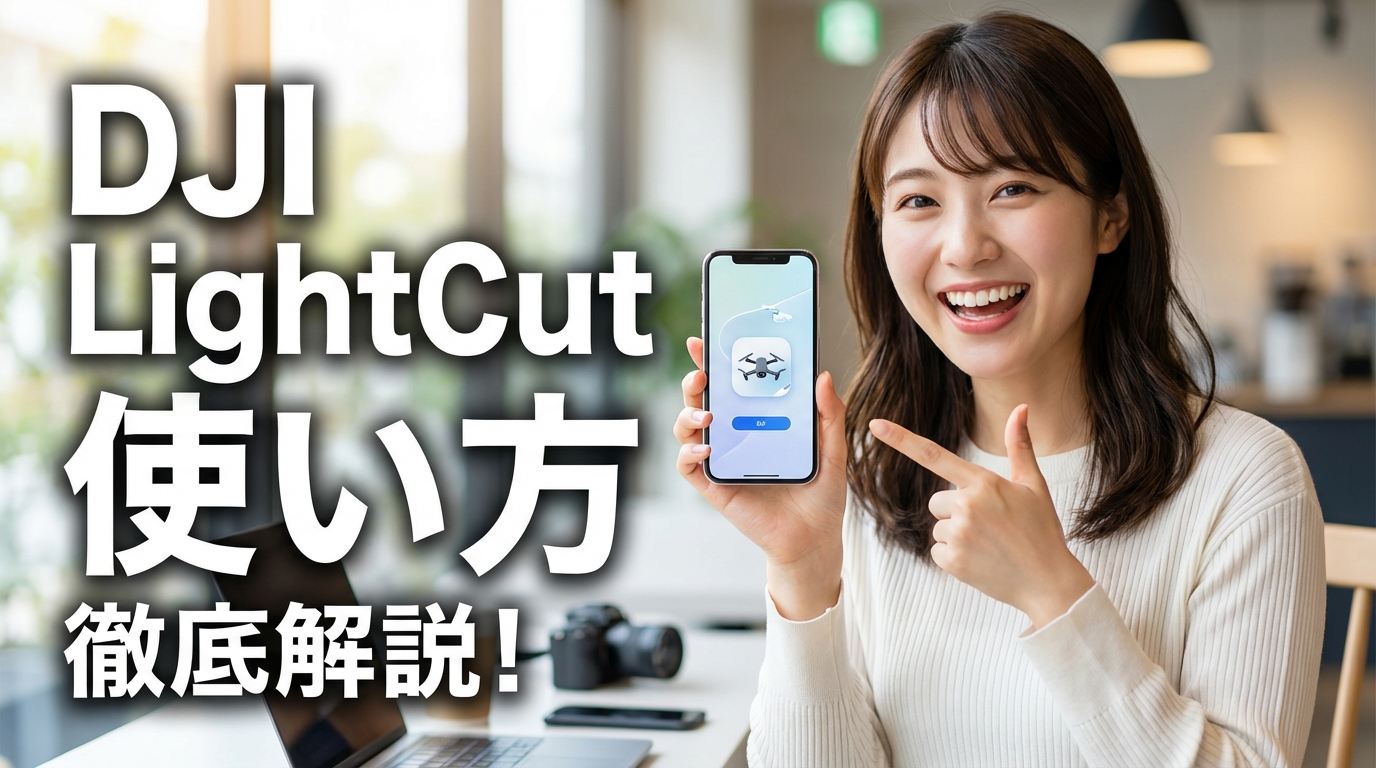 DJI LightCutの使い方と特徴を徹底解説