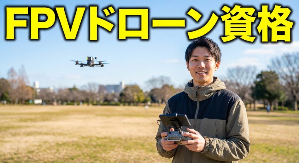 FPVドローン資格の種類と取り方費用を解説
