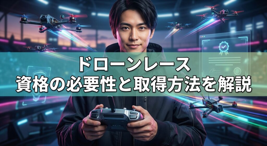 ドローンレース 資格の必要性と取得方法を解説