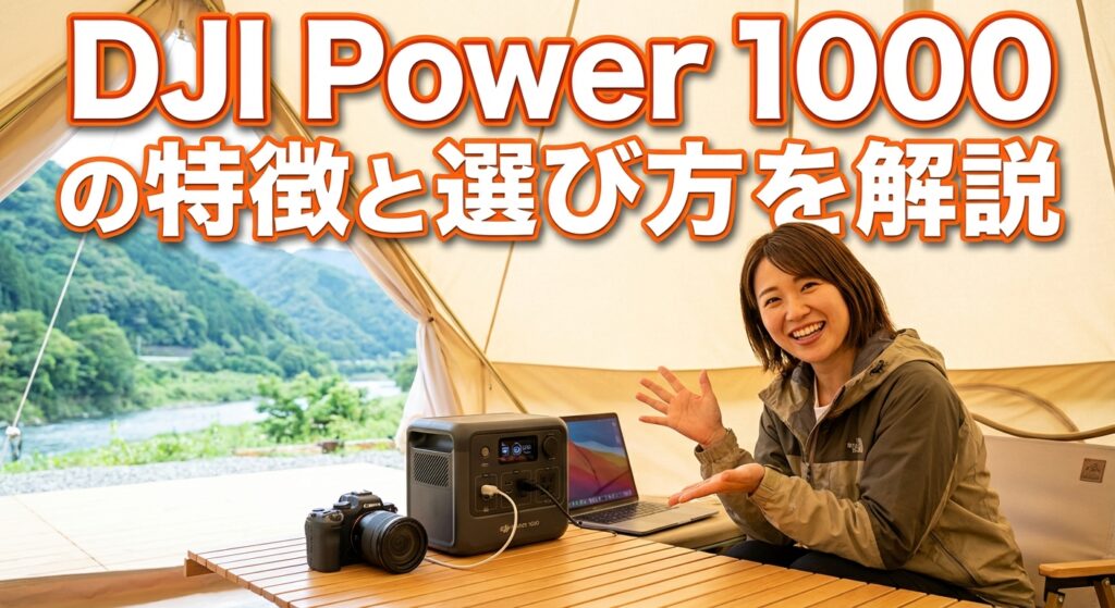DJI Power 1000の特徴と選び方を解説