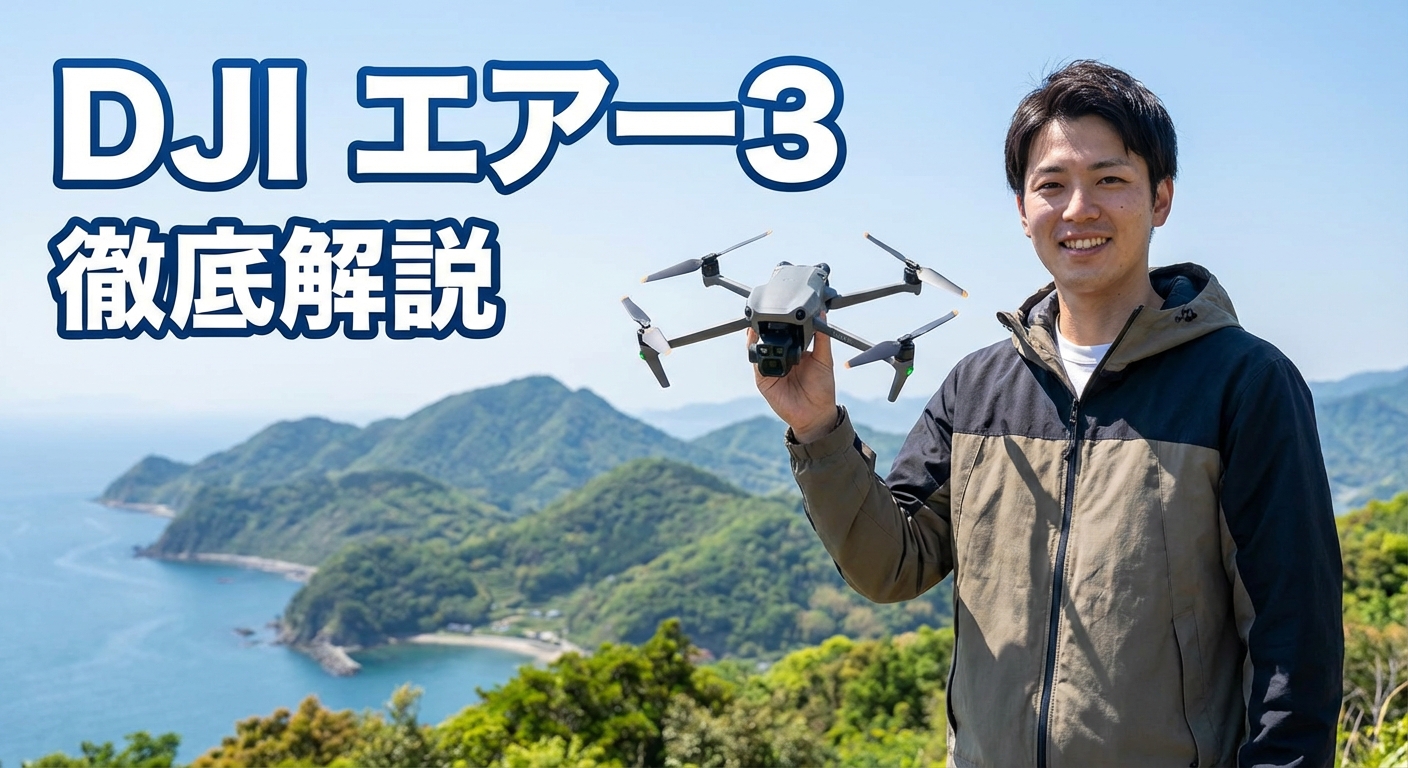 DJI エアー3レビュー徹底解説 比較と選び方も