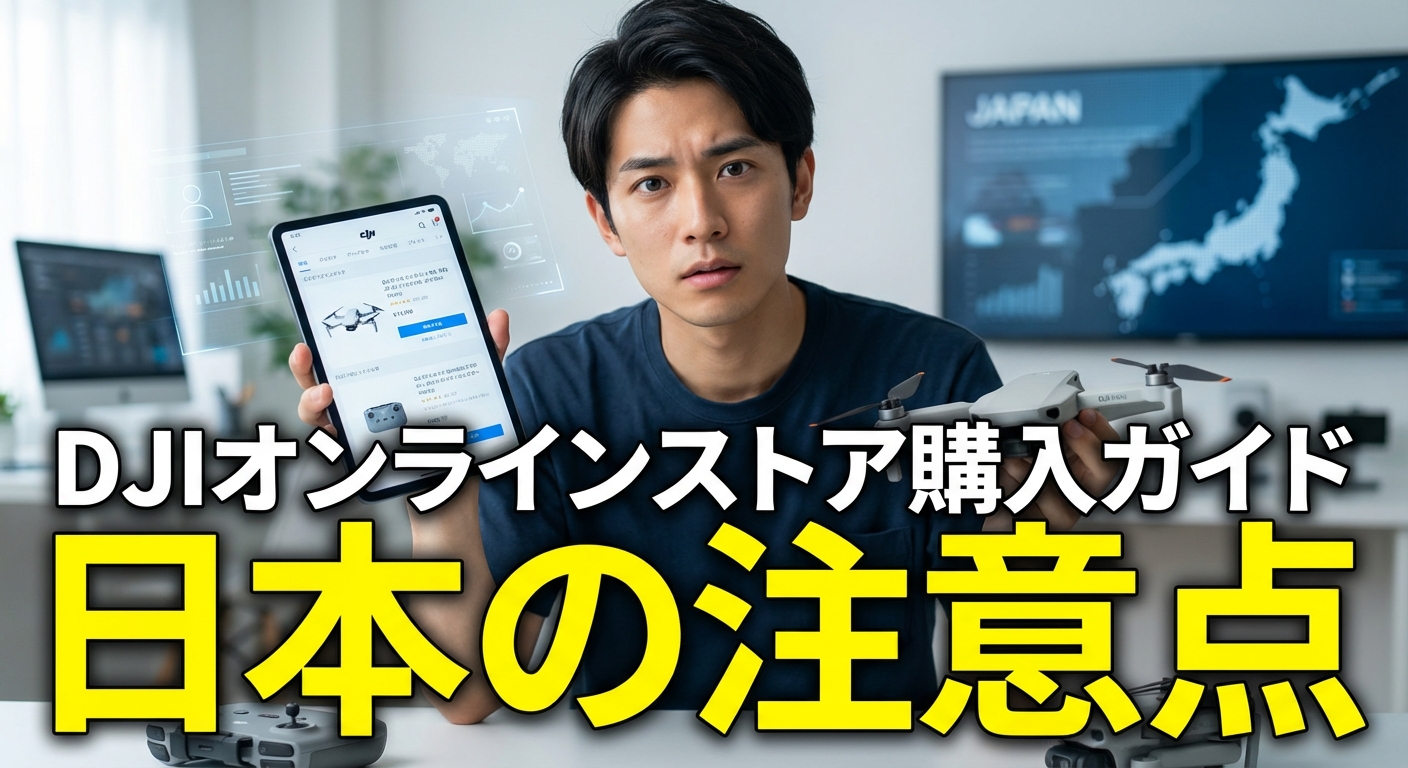 DJIオンラインストア購入ガイド日本の注意点と株上場も解説