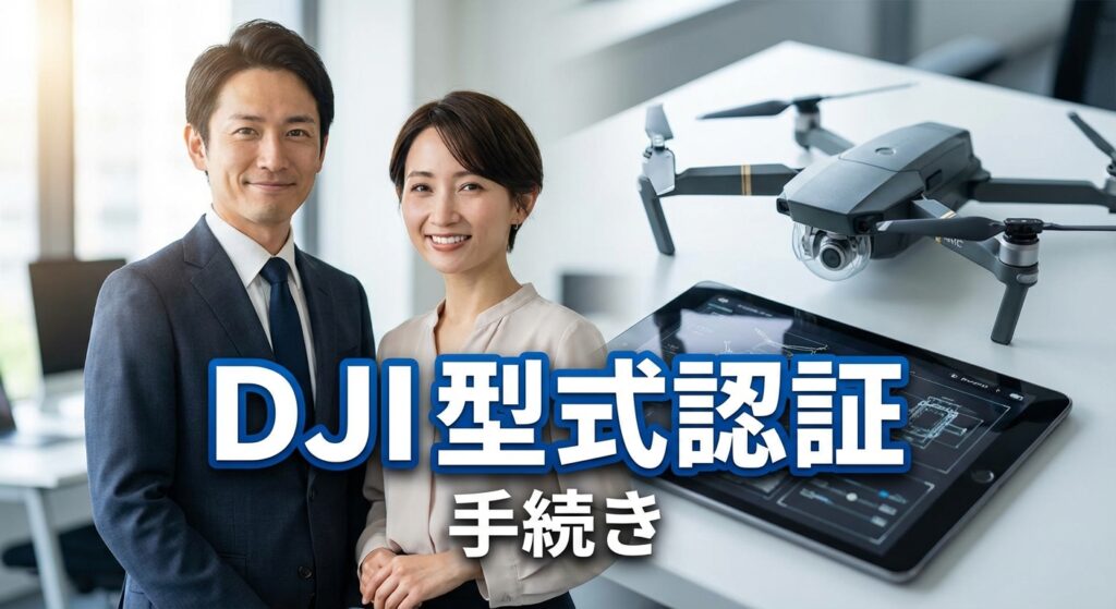 DJI 型式認証の基礎から対応機種と手続きまで