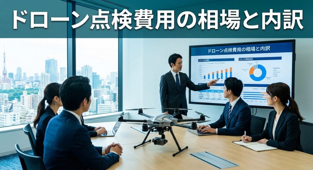 ドローン点検費用の相場と内訳 外部委託と自社導入比較