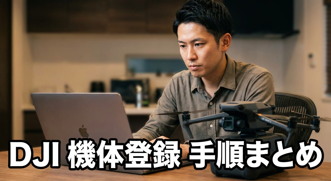 dji 機体登録の手順まとめ｜DIPS2.0・費用・期限・罰則・RID対応