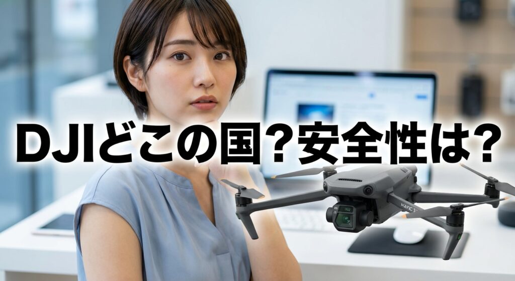 DJIどこの国？中国企業の安全性と選び方・購入法