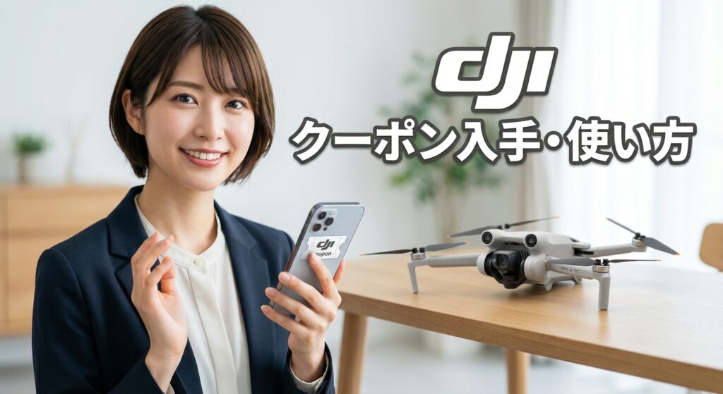 dji クーポン入手・使い方とCare Refresh登録手順