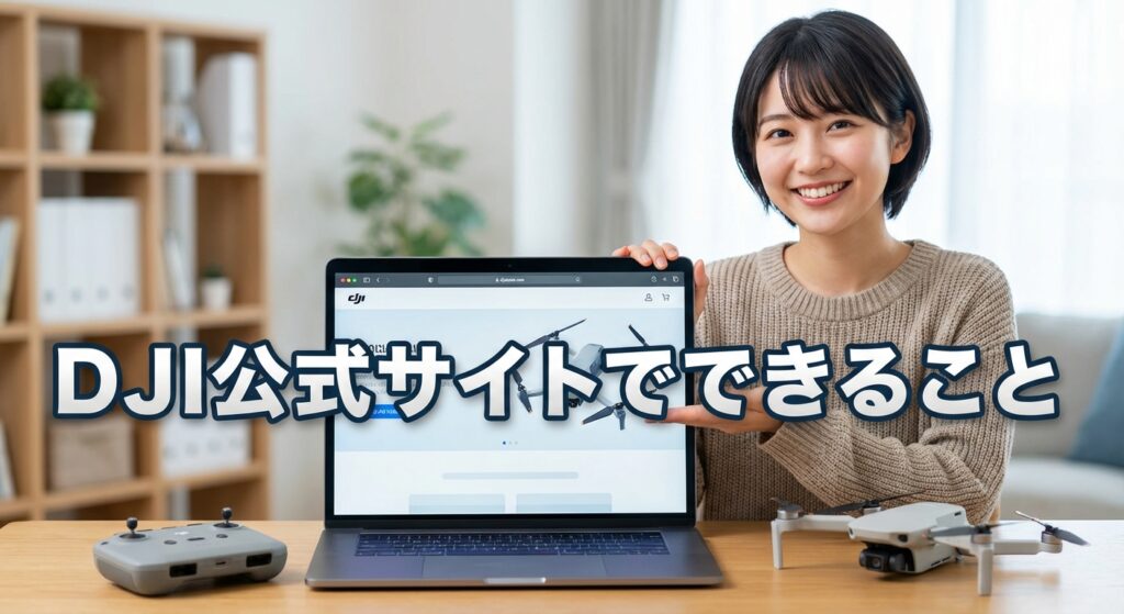 DJI公式サイトでできることと活用術まとめ
